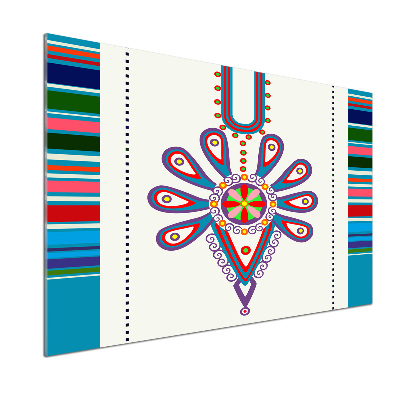 Küchen wandpaneel Polnisches Volksmuster