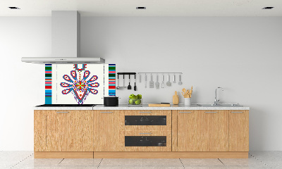 Küchen wandpaneel Polnisches Volksmuster