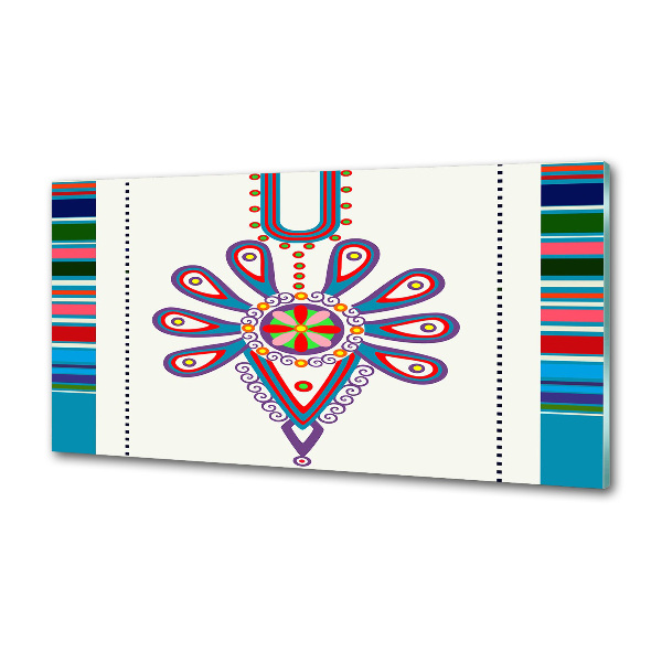 Küchen wandpaneel Polnisches Volksmuster