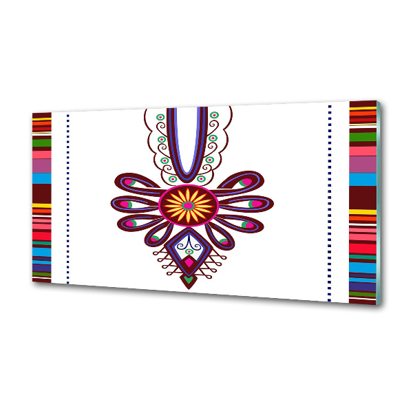 Küchen wandpaneel Polnisches Volksmuster