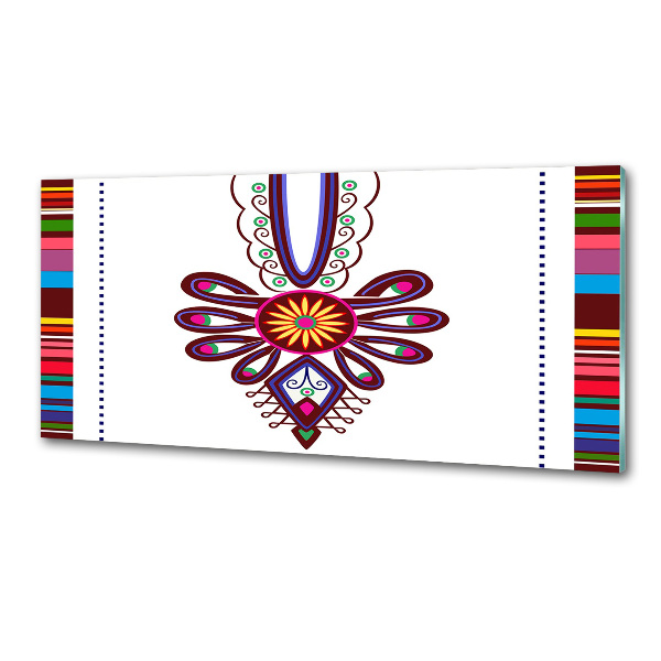 Küchen wandpaneel Polnisches Volksmuster