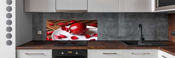 Küchen wandpaneel Apfel am Stiel