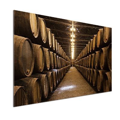 Glasrückwand für die küche Porto Winery