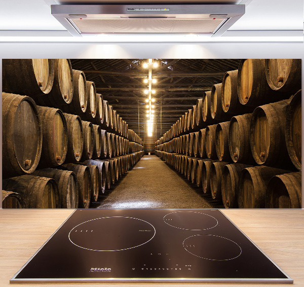 Glasrückwand für die küche Porto Winery