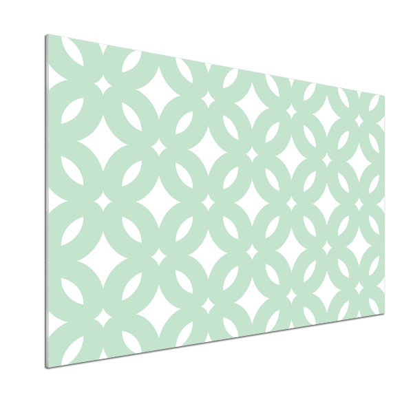 Glasrückwand für die küche Geometrischer Hintergrund