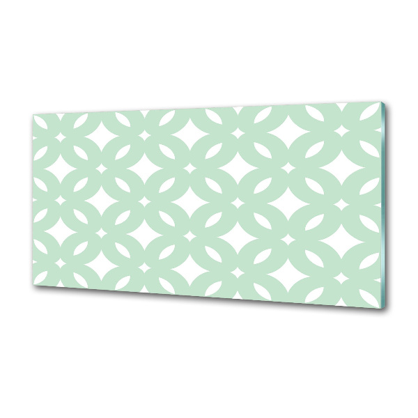 Glasrückwand für die küche Geometrischer Hintergrund