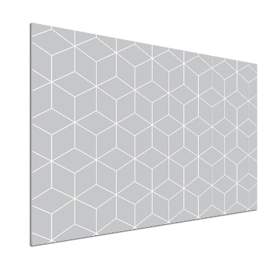 Platte für Küchenrückwand Geometrischer Hintergrund