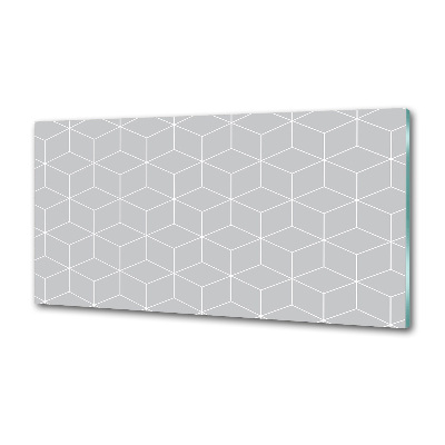 Platte für Küchenrückwand Geometrischer Hintergrund