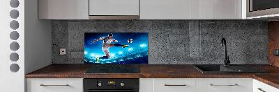 Platte für Küchenrückwand Fußballer