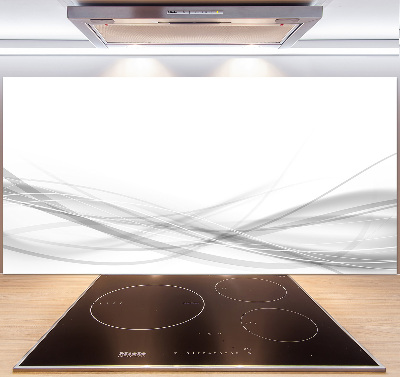 Glasrückwand für die küche Abstrakte Wellen