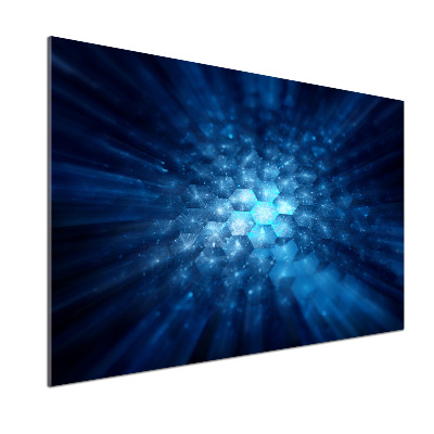 Küchen wandpaneel Kristalle