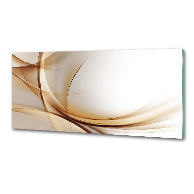 Platte für Küchenrückwand Abstrakte Wellen