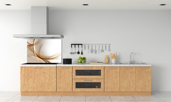 Platte für Küchenrückwand Abstrakte Wellen