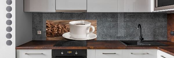 Platte für Küchenrückwand Eine Tasse Kaffee