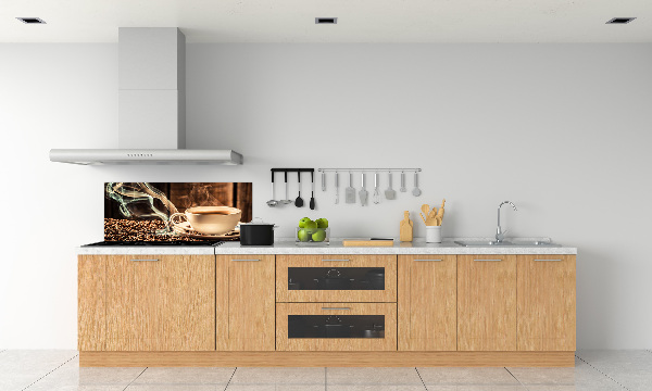 Küchen wandpaneel Aromatischer Kaffee