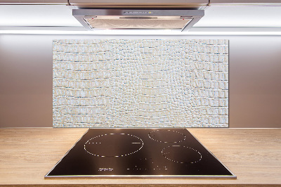 Platte für Küchenrückwand Krokodilhaut