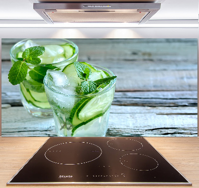 Küchen wandpaneel Gurkenwasser