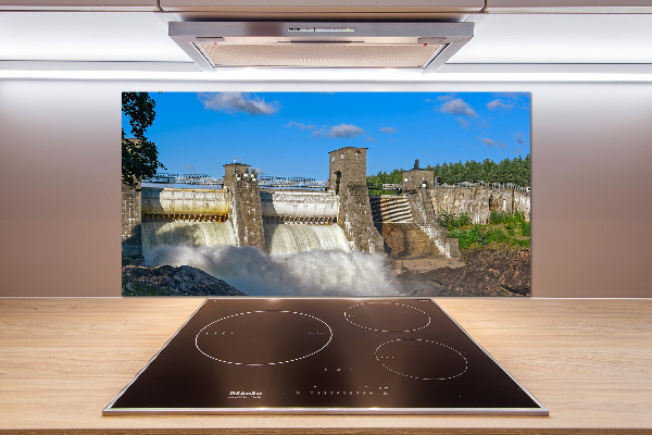 Küchen wandpaneel Staudamm