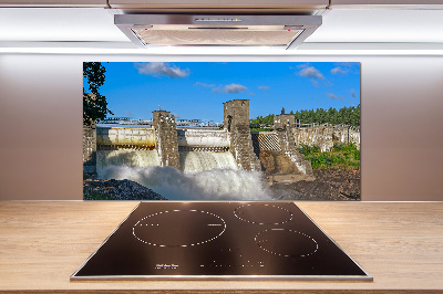 Küchen wandpaneel Staudamm