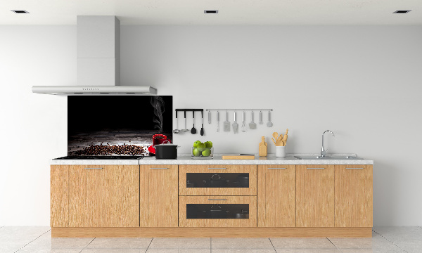 Glasrückwand für die küche Aromatischer Kaffee