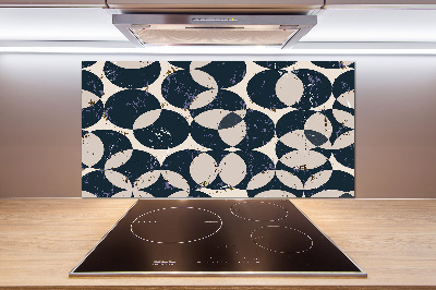 Glasrückwand für die küche Geometrischer Hintergrund