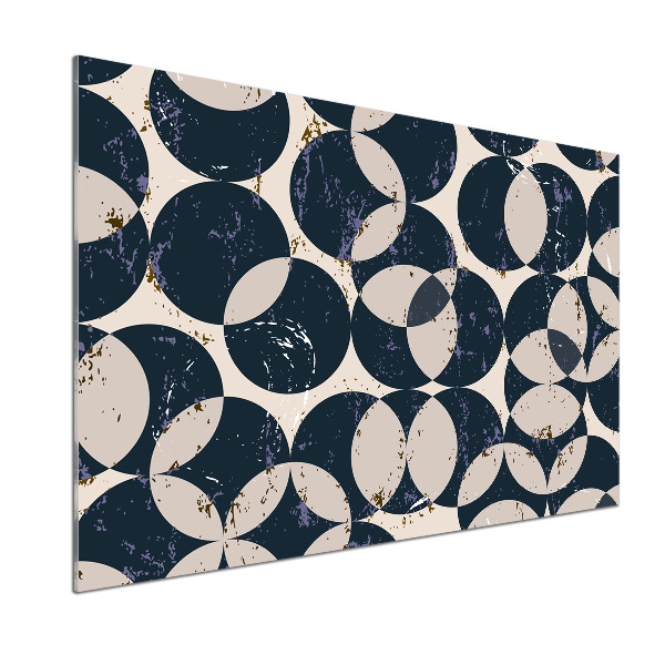 Glasrückwand für die küche Geometrischer Hintergrund