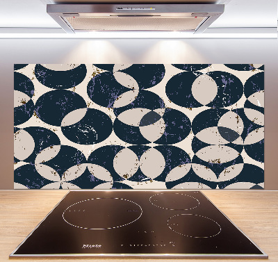 Glasrückwand für die küche Geometrischer Hintergrund