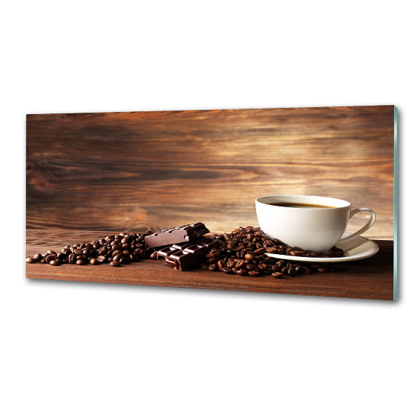 Küchen wandpaneel Kaffee und Schokolade