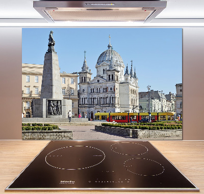 Küchen wandpaneel Freiheitsplatz Łódź