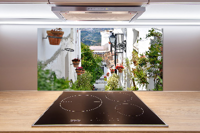 Glasrückwand für die küche Eine charmante Straße