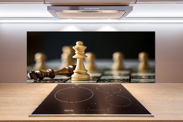 Platte für Küchenrückwand Schach