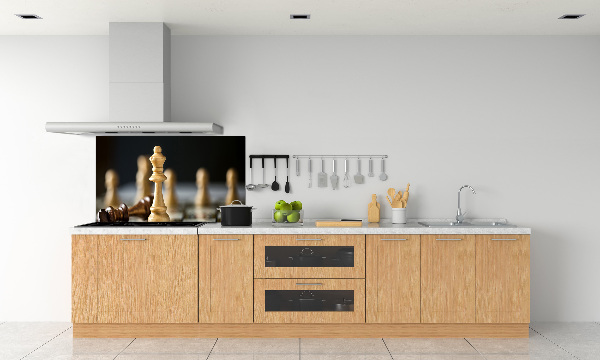 Platte für Küchenrückwand Schach