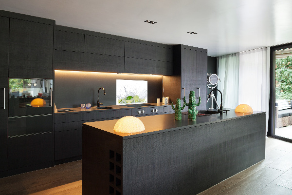 Platte für Küchenrückwand Limetten und Wasser