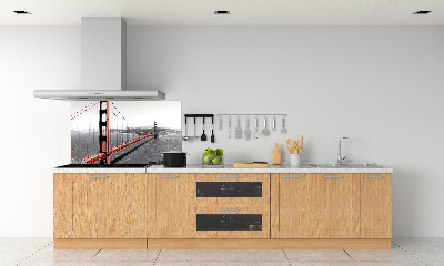 Küchen wandpaneel San Francisco Brücke