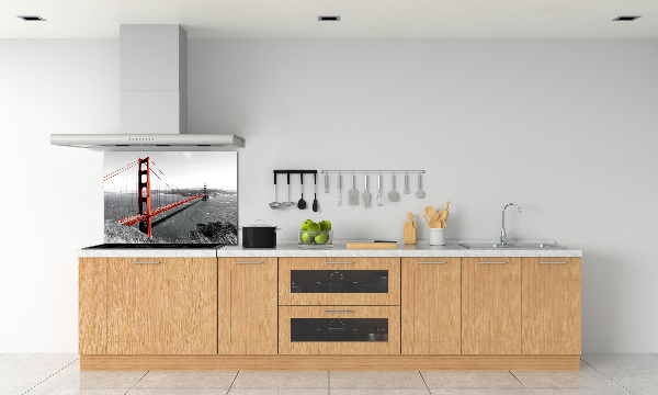 Küchen wandpaneel San Francisco Brücke