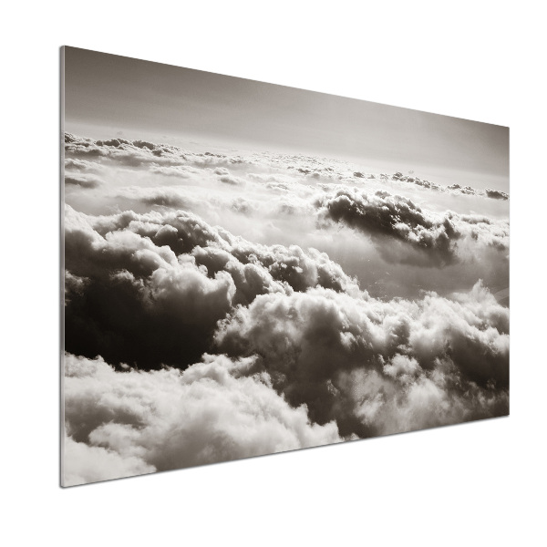 Platte für Küchenrückwand Wolken aus der Vogelperspektive