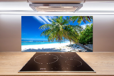 Küchen wandpaneel Tropischer Strand