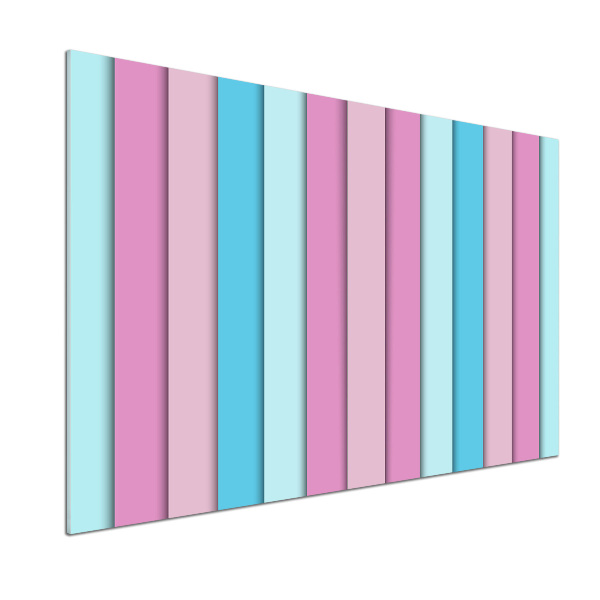 Küchen wandpaneel Bunte Streifen