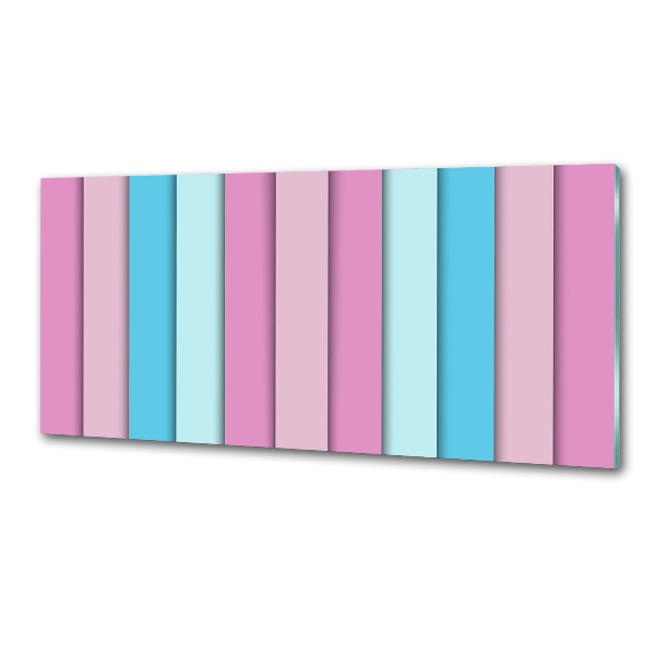 Küchen wandpaneel Bunte Streifen