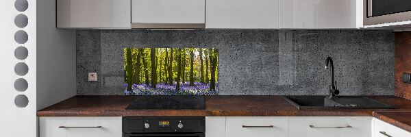 Platte für Küchenrückwand Wald im Frühling