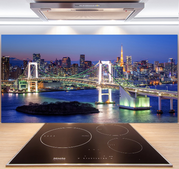 Platte für Küchenrückwand Tokio-Brücke
