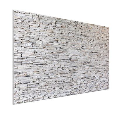 Platte für Küchenrückwand Steinmauer