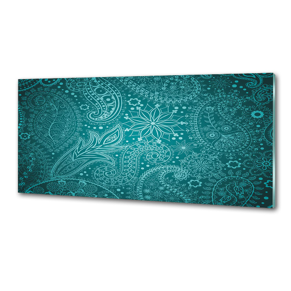 Glasrückwand für die küche Ornamente