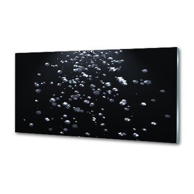 Glasrückwand für die küche 3D-Abstraktion