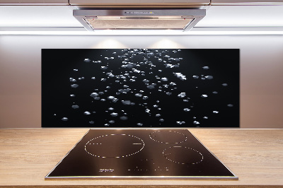 Glasrückwand für die küche 3D-Abstraktion