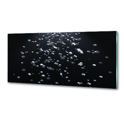 Glasrückwand für die küche 3D-Abstraktion