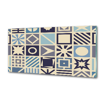 Küchen wandpaneel Geometrischer Hintergrund