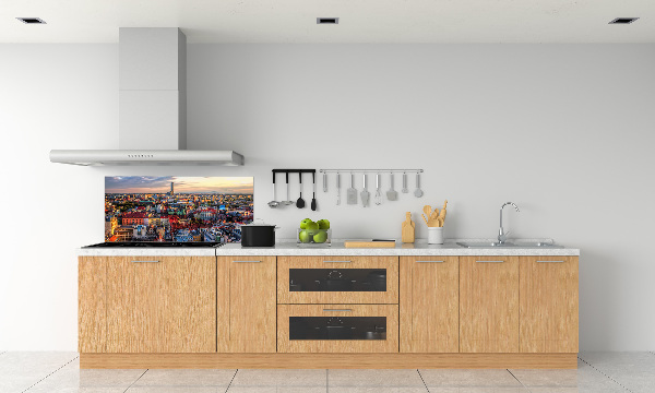 Küchen wandpaneel Panorama von Breslau