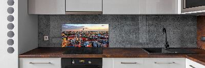 Küchen wandpaneel Panorama von Breslau