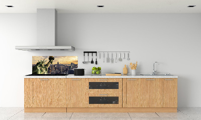 Glasrückwand für die küche Freiheitsstatue